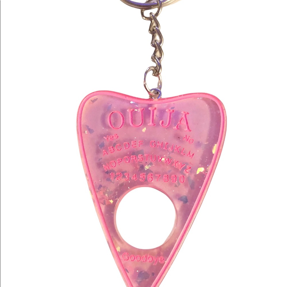 Ouija Planchette Keychain